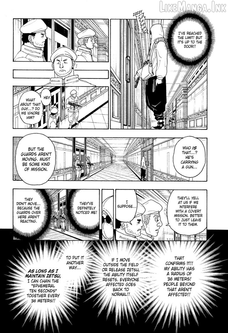 Hunter x Hunter, Chapter 419 image 04